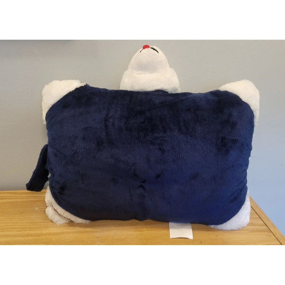 Pillow Pets UConn Huskies Plush Mascot Folding Pillow Connecticut Navy White